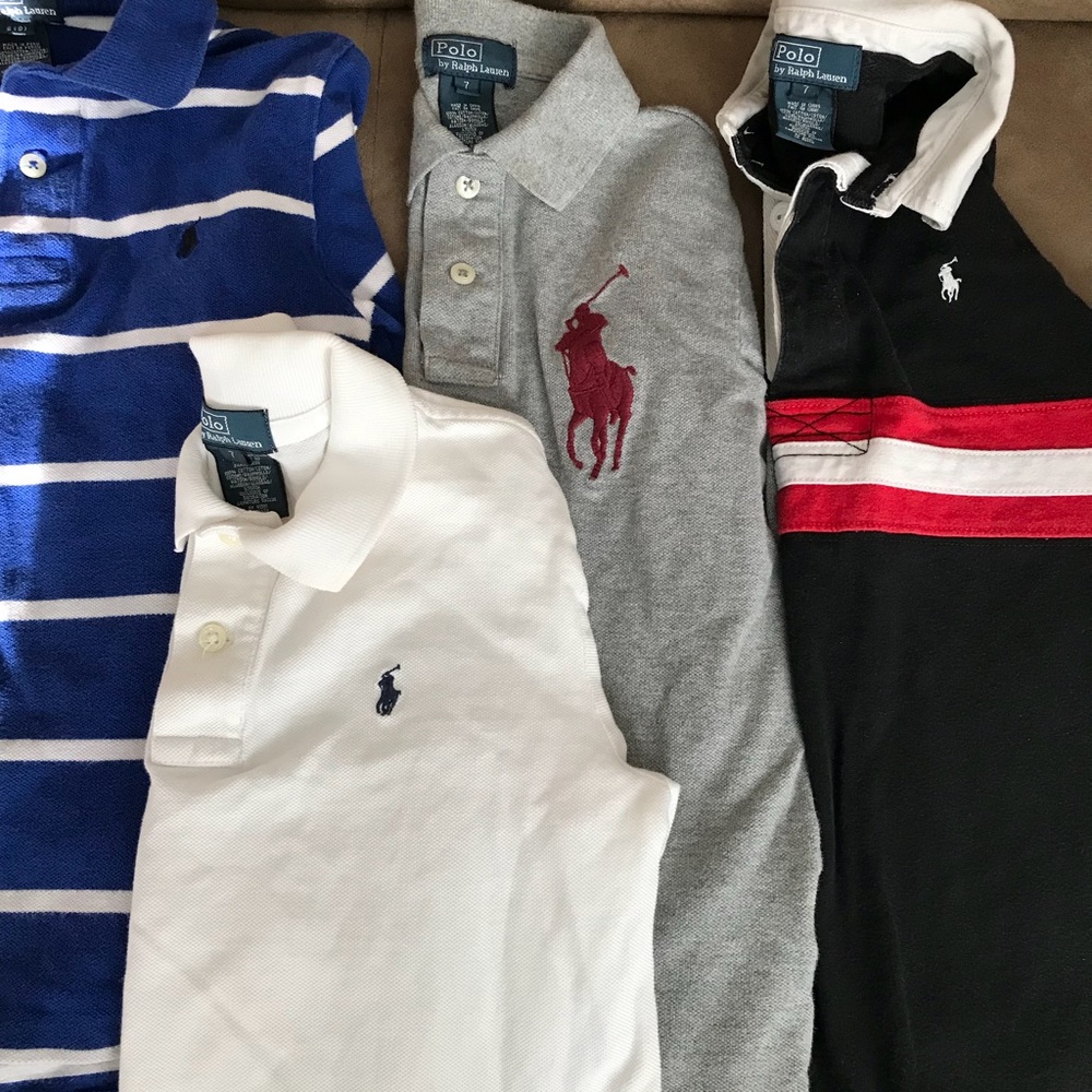 Polo shirts Size 7 and 8